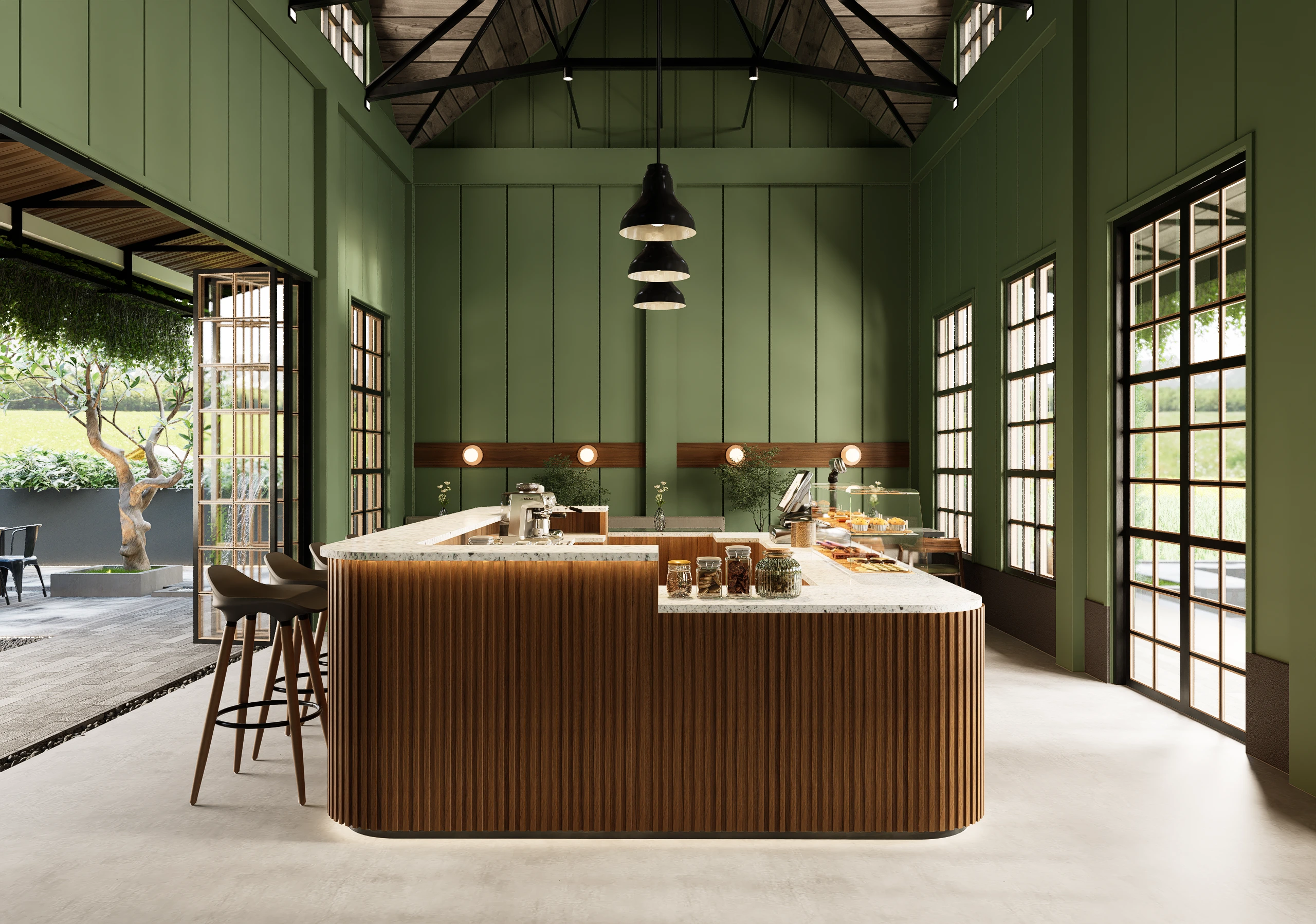 Lilium Coffee & Eatery Interior